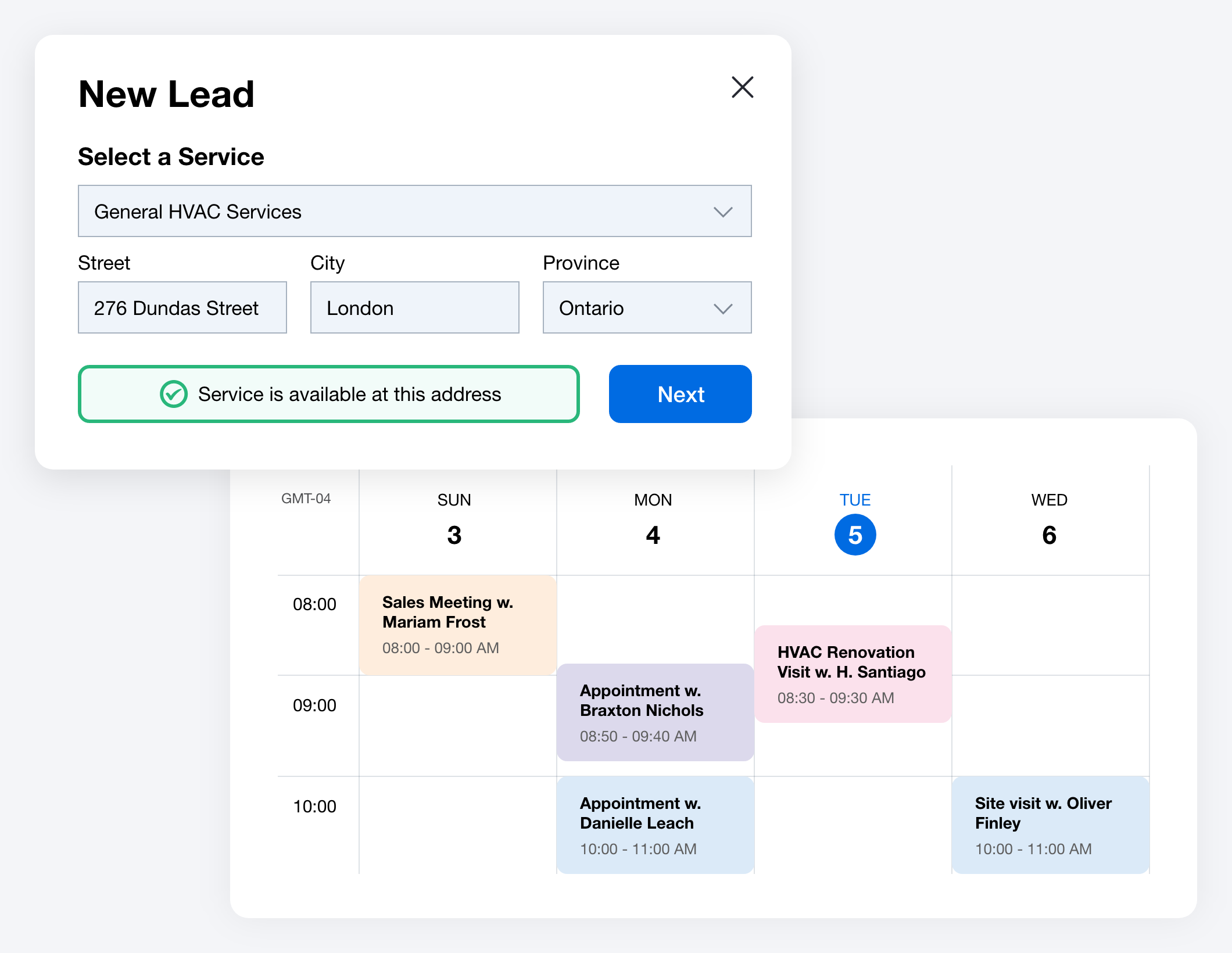Zero-Friction Scheduling