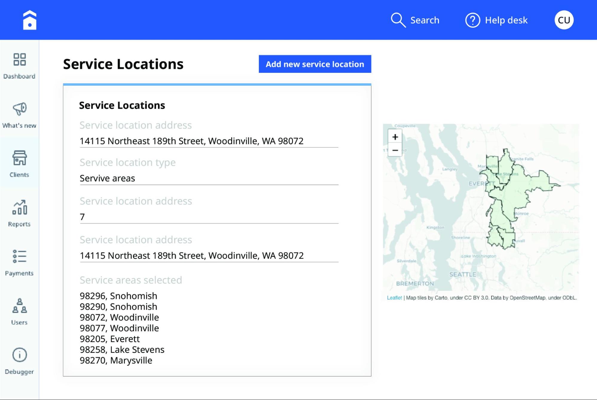 Centah’s geographic lead routing so your incoming leads are automatically directed to the right provider using sophisticated layering logic.